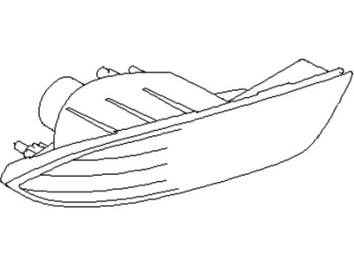 Subaru Bumper Reflector - 84281XA01A