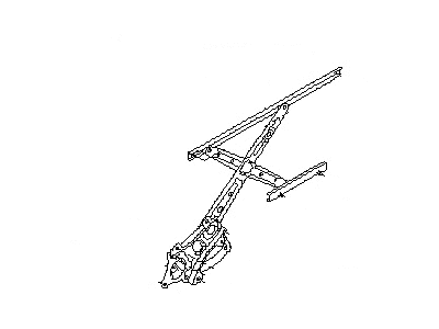 2006 Subaru Tribeca Window Motor - 61188XA00A