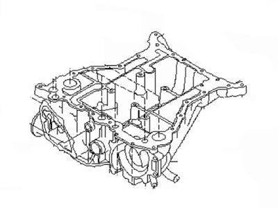 Subaru 11120AA051 Pan Complete Oil Upper