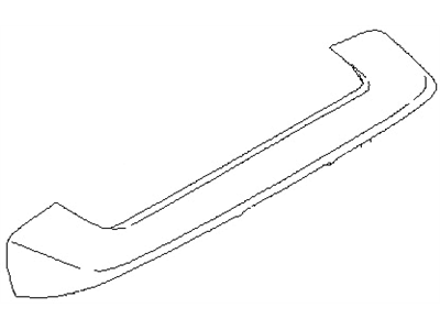 Subaru 96031XA01AD7 Roof Spoiler Assembly