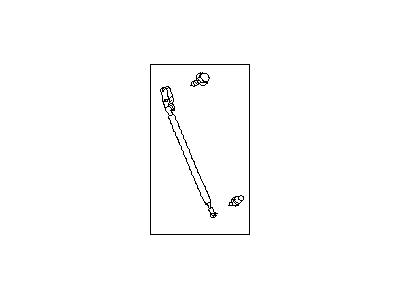 Subaru 63260AL03A Rear Gate Stay Assembly, Left