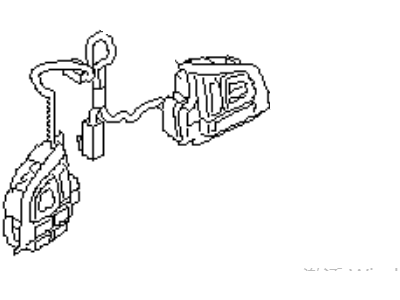 Subaru 83154AL63A Switch Assembly Satellite