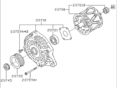 2015 Subaru Outback Alternator - 23700AA930