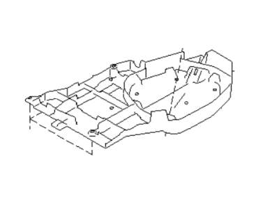 Subaru Outback Fuel Tank Skid Plate - 42045AL05A