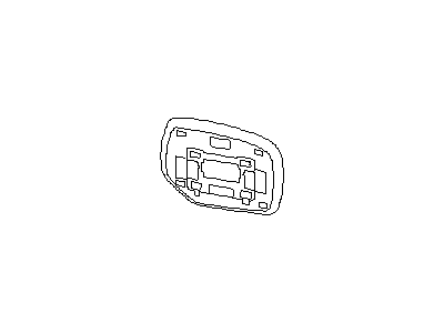 Subaru 91039AL17A Mirror Repair Right