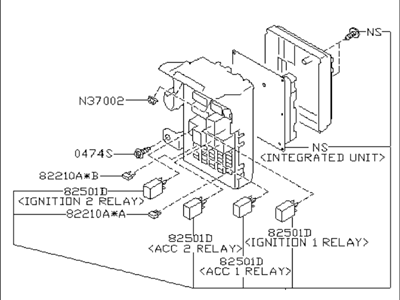 Subaru 82201AL00C Joint Box Assembly Right