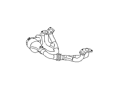 2019 Subaru Outback Exhaust Pipe - 44620AD82C