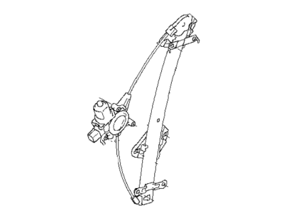 Subaru Outback Window Regulator - 61041AL15A