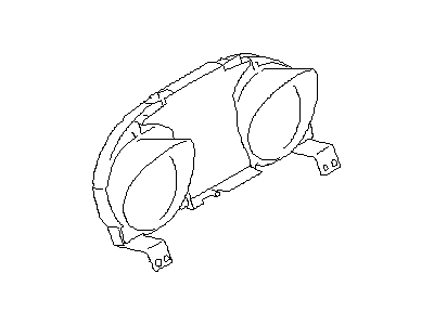 Subaru 85003AL03A Speedometer Instrument Cluster