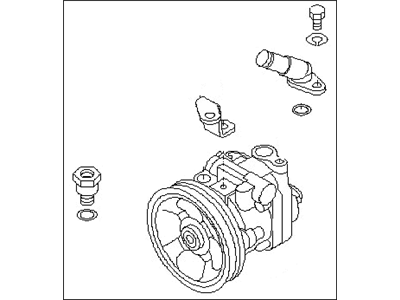 Subaru Forester Power Steering Pump - 34430SA001