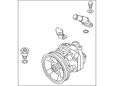 2007 Subaru Forester Power Steering Pump - 34430SA001