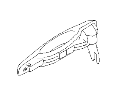 Subaru Forester Door Handle - 61022SA031PG