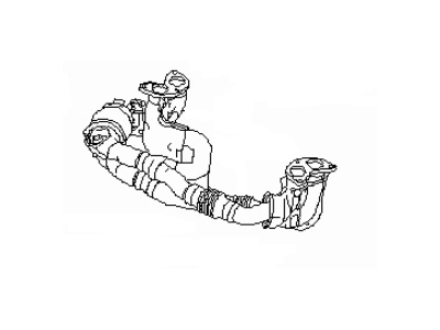 Subaru 44620AA970 Front Catalytic Converter