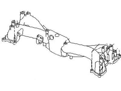 Subaru 14001AB670 Manifold Complete Intake