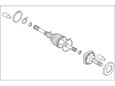 2006 Subaru Forester CV Joint - 28391SA020