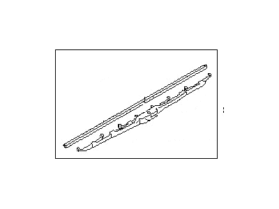 Subaru 86542SA030 Windshield Wiper Assistor Arm Assembly