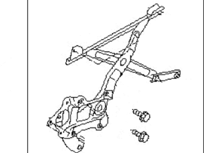 2008 Subaru Forester Window Regulator - 62222SA010