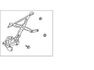 2004 Subaru Forester Window Regulator - 62222SA000