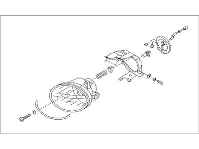 Subaru Forester Daytime Running Lights - 84501SA000