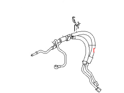 Subaru 34610SA030 Hose Assembly Power Steering