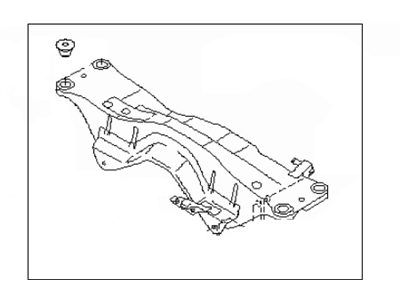 Subaru 20150SA010 Rear Suspension Crossmember Complete