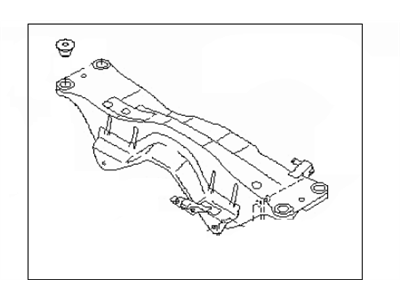 2006 Subaru Forester Rear Crossmember - 20150SA010