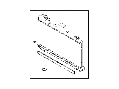 Subaru 45111SA090 Radiator Complete