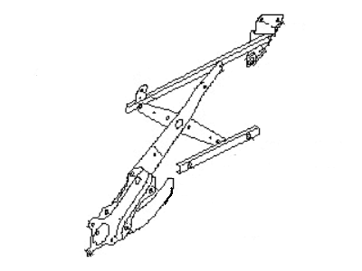 Subaru Forester Window Regulator - 61222SA010