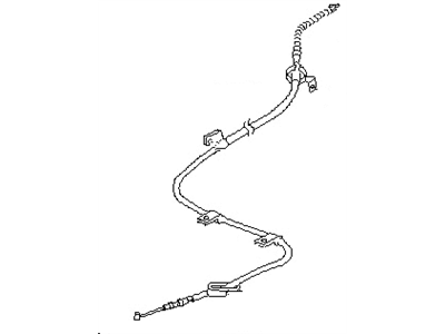 2005 Subaru Forester Parking Brake Cable - 26051SA000