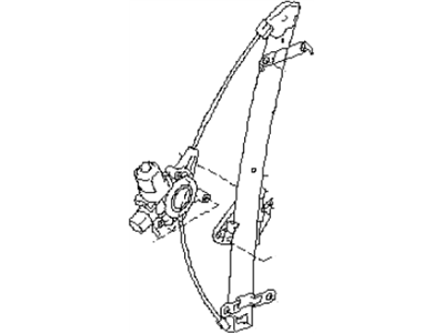 2011 Subaru Outback Window Regulator - 61041AJ03A