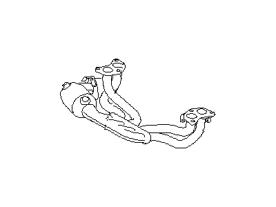 Subaru Legacy Exhaust Pipe - 44620AD16A