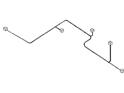 Subaru 81503AJ02A Wiring Harness Rear RH