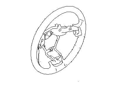 Subaru Legacy Steering Wheel - 34312AJ06AVH