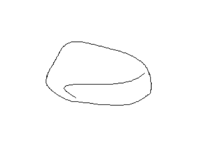 Subaru 91059AJ01A Cover Cap Out Mirror Left
