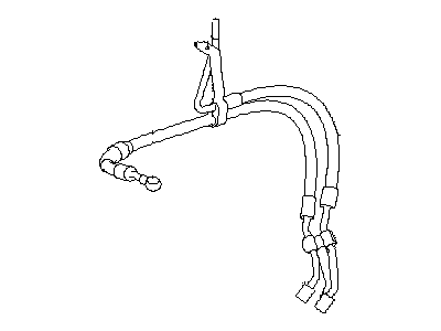 Subaru 34610AJ25A Hose Assembly Power Steering