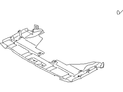 2010 Subaru Outback Underbody Splash Shield - 56410AJ02A