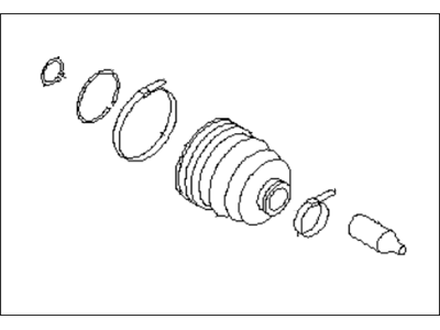 Subaru 28497AJ00A Boot Kit Inner