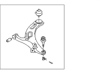 Subaru 20202AJ00C Lower Arm Assembly Front Right