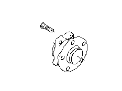 Subaru 28373AG01B Front Axle Hub Complete