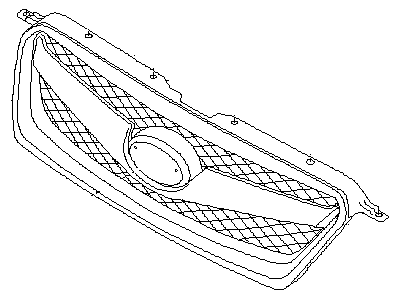 Subaru 91121AJ03A Front Grille Assembly Sedan