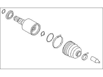 Subaru 28492AJ01A Rear Cv Joint Kit