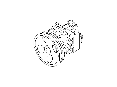 Subaru Legacy Power Steering Pump - 34430AJ030
