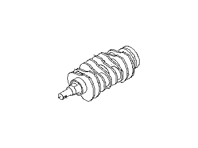 2010 Subaru Tribeca Crankshaft - 12200AA350