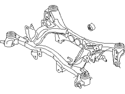 2012 Subaru Outback Rear Crossmember - 20152AJ00B