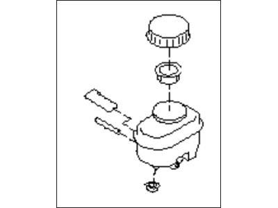Subaru 26401AJ001 Ma Cylinder Assembly (VDC)LH