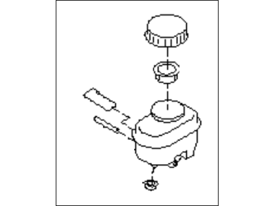 Subaru 26401AJ000 Master Cylinder Assembly (VDC)