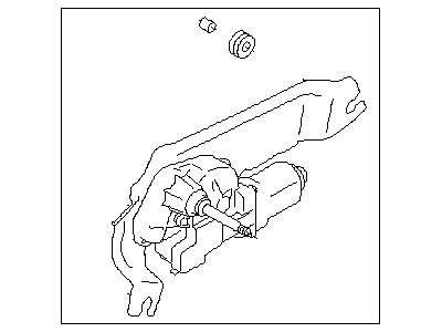 2015 Subaru Forester Wiper Motor - 86510SG080