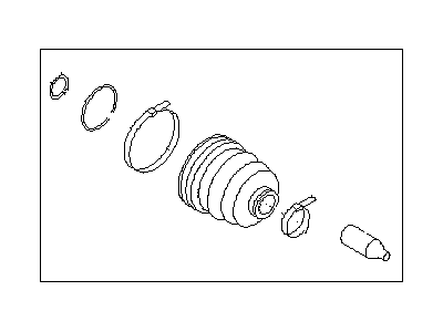 Subaru Forester CV Boot - 28497SG000