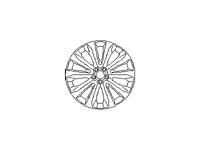 Subaru 28111SG170 Aluminium Disc Wheel