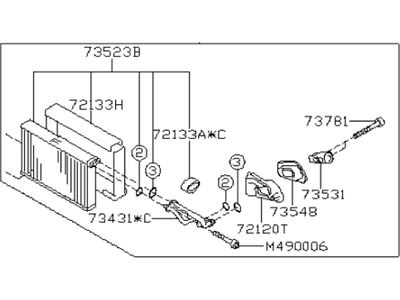 Subaru XV Crosstrek Evaporator - 73523FJ020